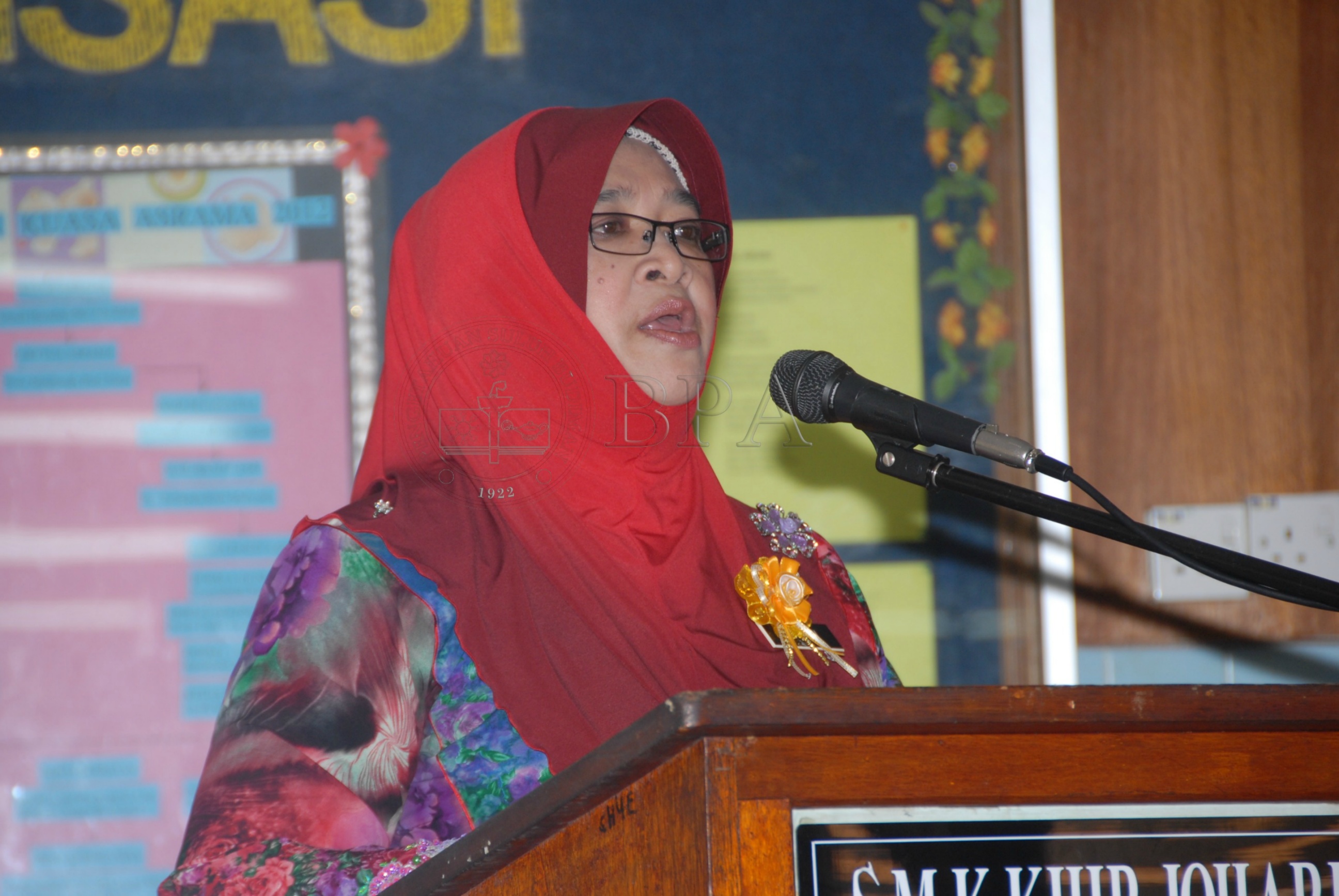 BPA 12 92 membaca IDA 5459